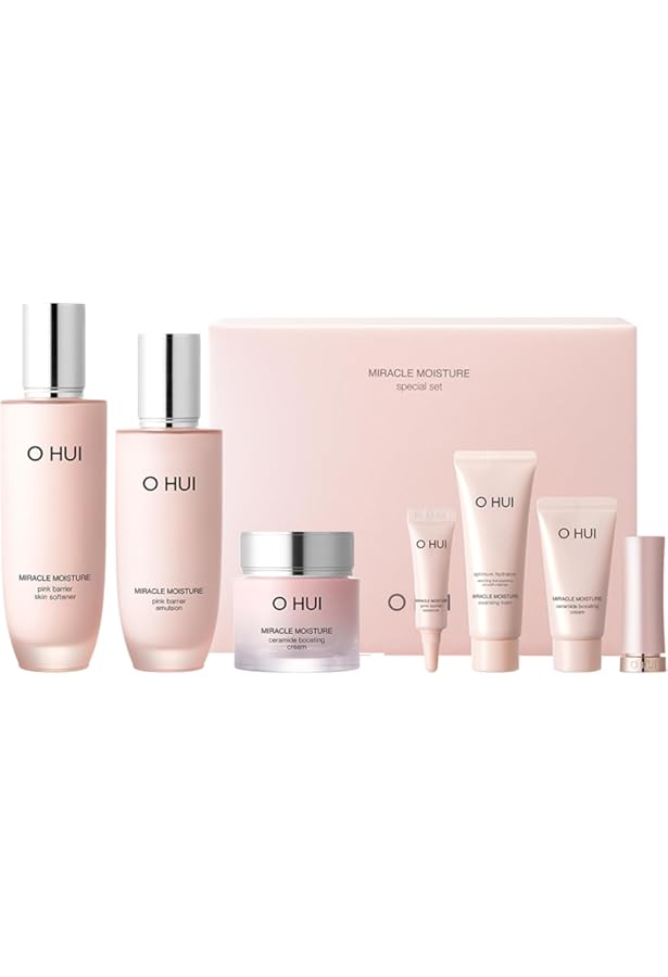 Wrinkle Moisture Lotion & Cream セット‼️ Amazon.com: O HUI Miracle Moisture Set | K-Beauty Set, 3 Full Size